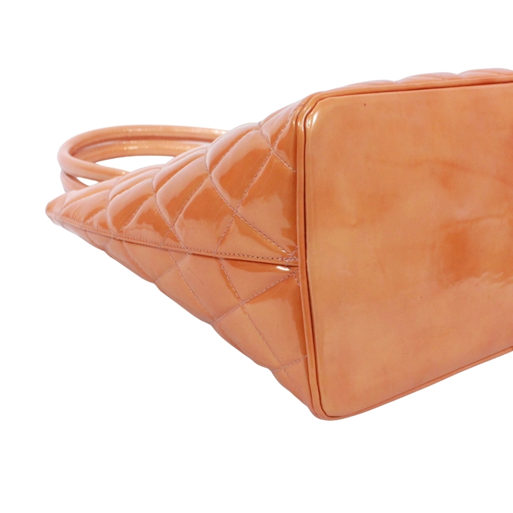 CHANEL Orange Leather Reissue Tote Bag - Picture 6 of 16